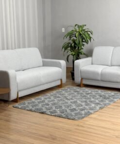 Sofá 2x3 Lugares Ref.5430 - Cinza Linho