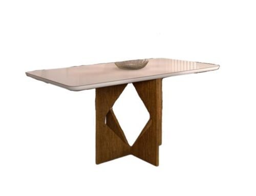 Mesa de Jantar Madri 1.60x0.80 - Cinamomo/Off white