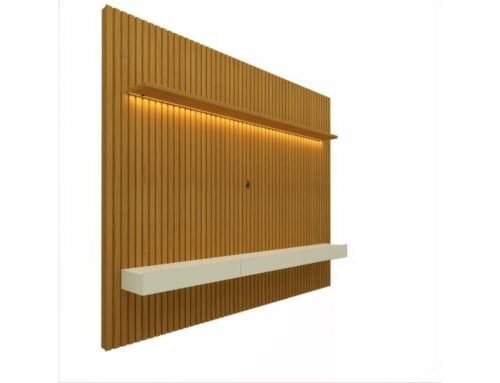Alternative view of Home Nobre com Nicho 2.30m 85" - Naturale/Off White