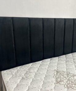 Cabeceira Clean Casal - Preto Veludo