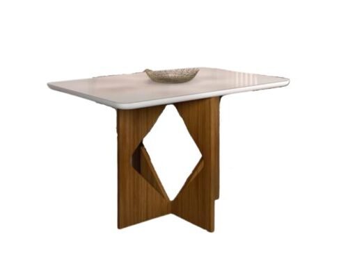 Mesa de Jantar Madri 1.20x0.80 - Cinamomo/Off white
