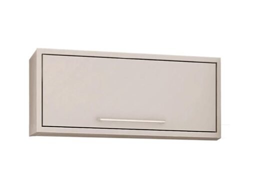 Armário de Cozinha Aéreo Geladeira Paris - Branco