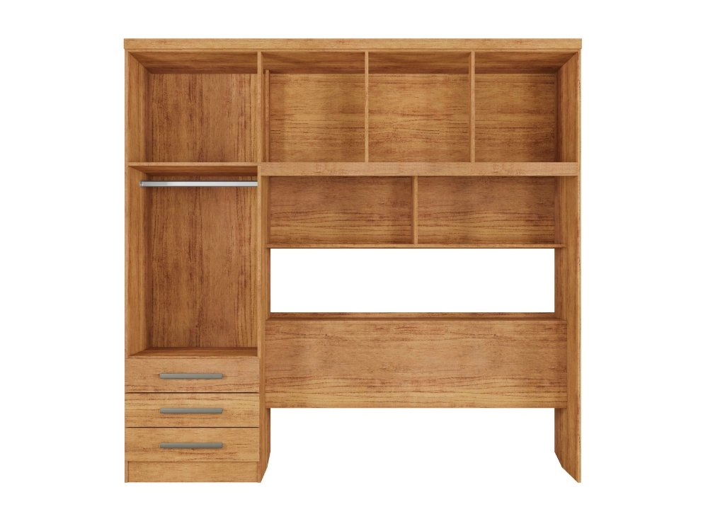 Guarda-Roupa México 5 portas Casal - Cedro - Imagem 3