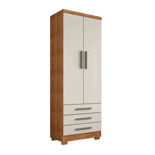Guarda-Roupa Floripa 2 portas - Cedro/Areia