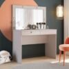 Camarim Penteadeira Capricho com espelho - Off White