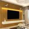 Home Nobre com Nicho 1.85m 65" - Naturale/Off White