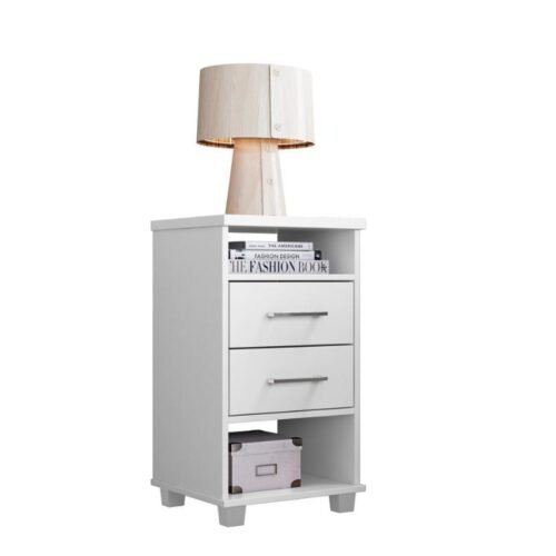 Mesa de cabeceira Valente - Branco
