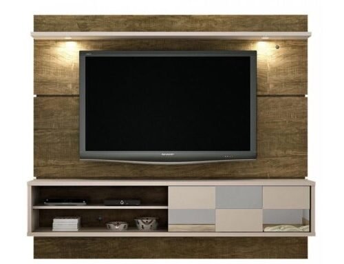 Alternative view of Home Suspenso Chicago 62" - Ipe/Off white