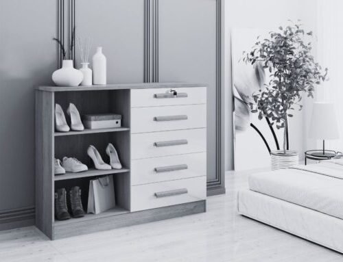 Alternative view of Cômoda Sapateira New Athos 5 gavetas 2 portas - Branco