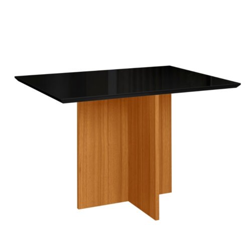 Mesa de Jantar Helo 1.20x0.90 - Freijó/Preto