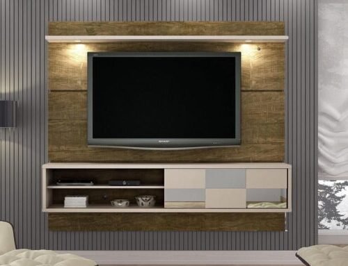 Home Suspenso Chicago 62" - Ipe/Off white
