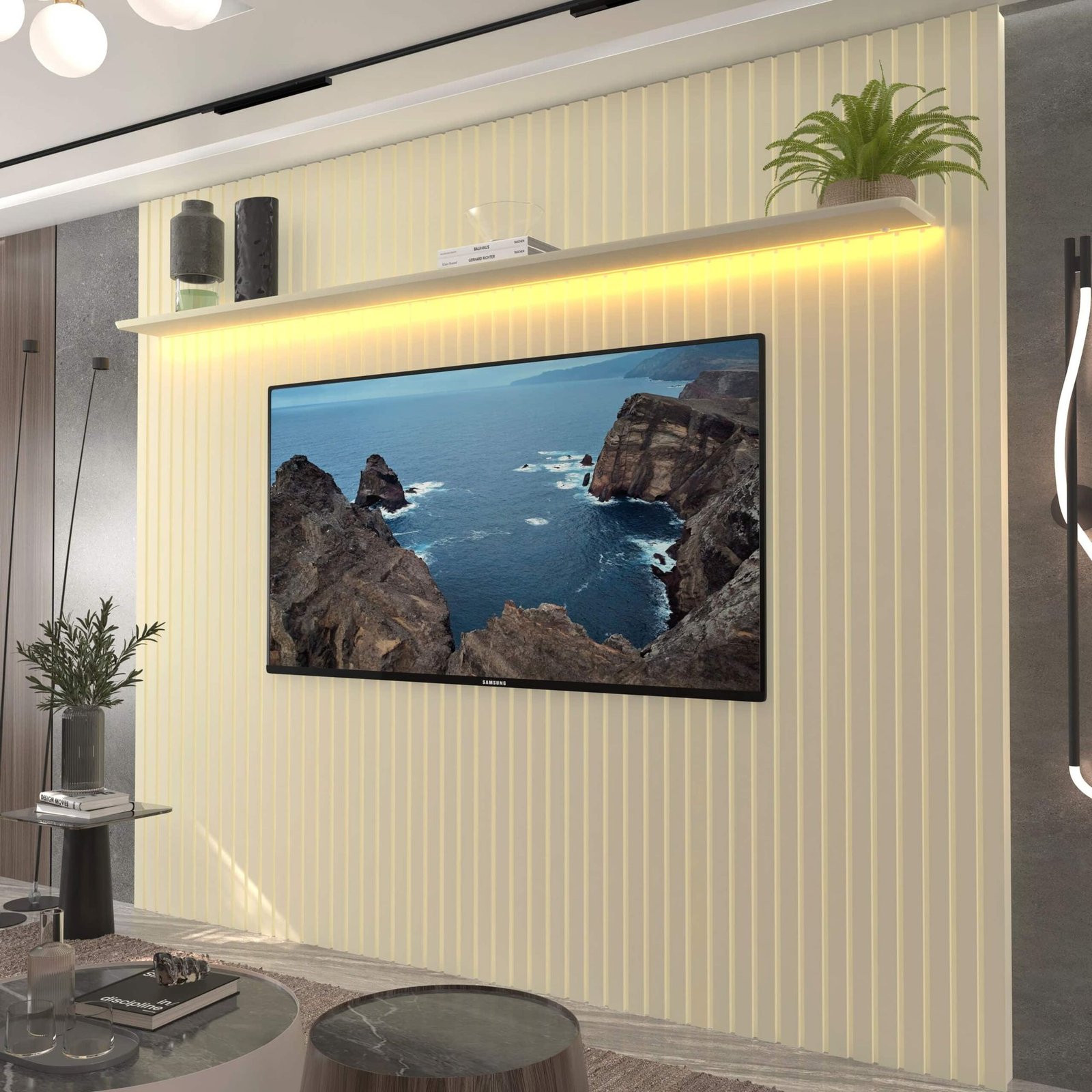 Painel Nobre 85" - Off White - Imagem 2