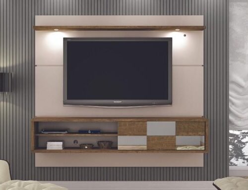 Home Suspenso Chicago 62" - Off white/Ipe
