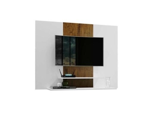 Painel Talento 32"- Branco/Canela