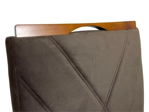 Conjunto Cadeiras Califórnia 2 unidades - Cinamomo/Marrom - Imagem 4