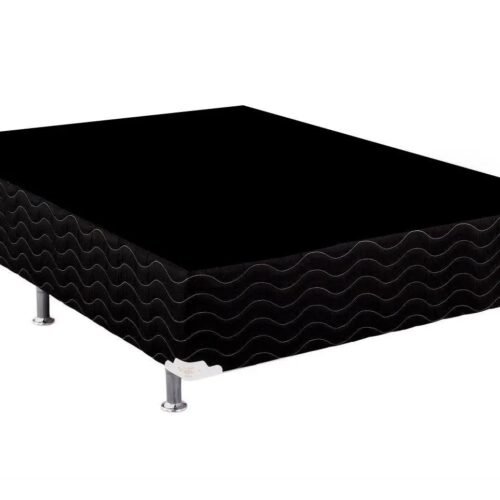 Base Box Pop Ortobom Solteiro Preto - 88x188x30