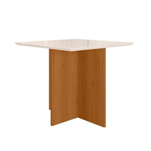 Mesa de Jantar Helo 0.90x0.90 - Mel/Off White