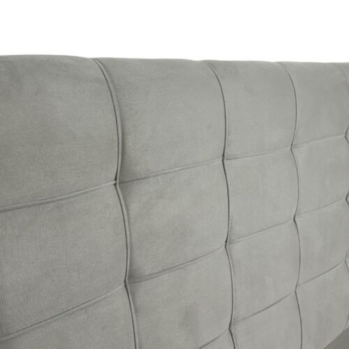 Alternative view of Cabeceira Silas Queen -Bege Suede