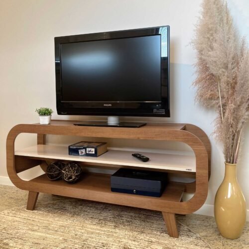 Rack Theo 42" - Cinamomo/Off